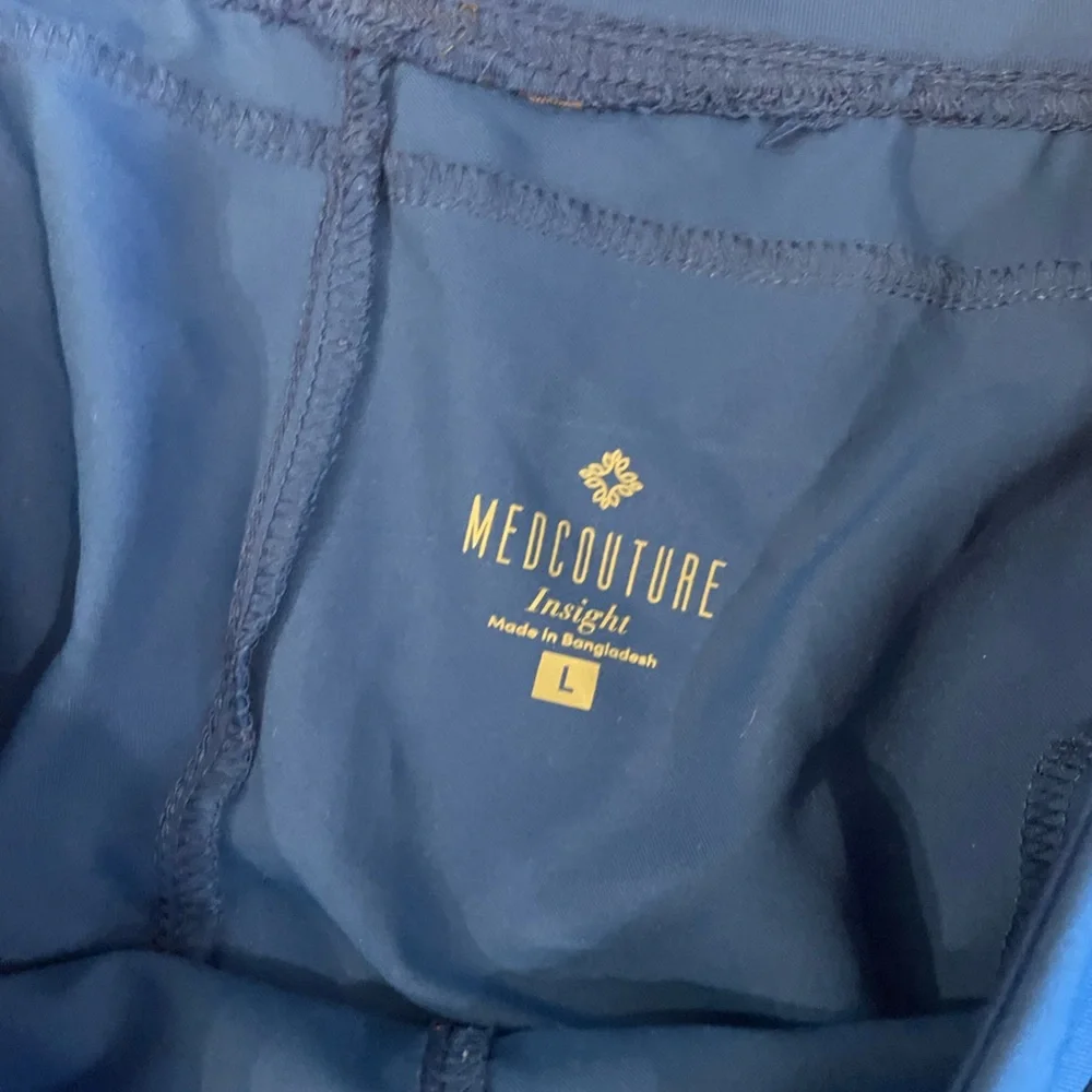 Med Couture blue scrub pants - Picture 4 of 6